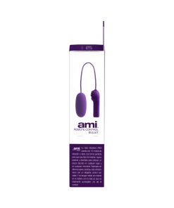 Vedo Ami Remote Control Bullet Deep Purple
