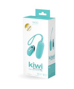 Vedo Kiwi Rechargeable Insertable Tease Me Turquise Bullet