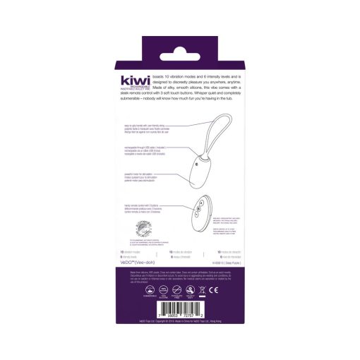 Vedo Kiwi Rechargeable Insertable Bullet Deep Purple - Image 8