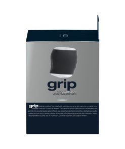 Grip Rechargeable Vibrating Sleeve Black