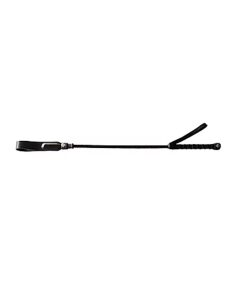 Short Riding Crop Slim Tip (20") - Black