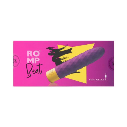 Romp Beat Rechargeable Silicone Bullet Vibrator Light Purple - Image 7