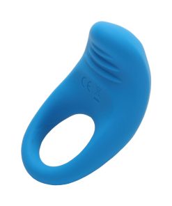 Romp Juke Rechargeable Silicone Vibrating Penis Ring Light Blue
