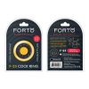 Forto F-25 Liquid Silicone Cockring 23Mm Black