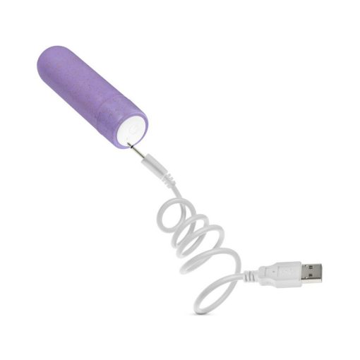 Gaia Eco Rechargeable Bullet Vibrator Lilac - Image 5