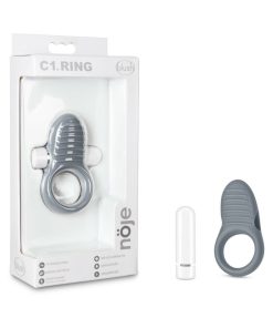 Noje C1.Ring Rechargeable Vibrating Silicone Cockring Slate