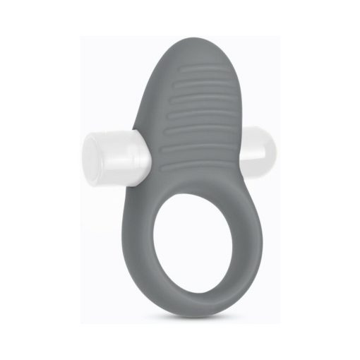 Noje C1.Ring Rechargeable Vibrating Silicone Cockring Slate - Image 2