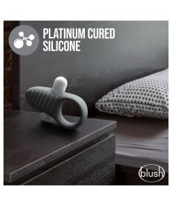 Noje C1.Ring Rechargeable Vibrating Silicone Cockring Slate