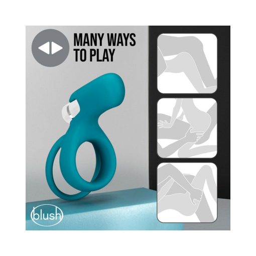 Noje C2.Ring Rechargeable Vibrating Silicone Cockring Juniper - Image 2