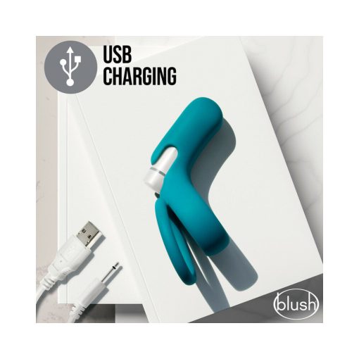 Noje C2.Ring Rechargeable Vibrating Silicone Cockring Juniper - Image 7