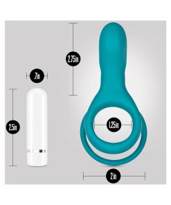 Noje C2.Ring Rechargeable Vibrating Silicone Cockring Juniper