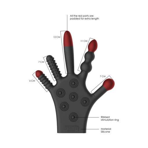 Fist It Silicone Stimulation Glove Black - Image 4
