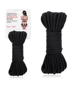Lux Fetish Bondage Rope 10 M / 33 Ft. Black