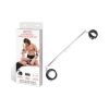 Lux Fetish Expandable Spreader Bar Set With Detachable Leatherette Cuffs