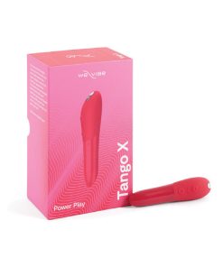 We-Vibe Tango X Rechargeable Silicone Intense Bullet Vibrator Cherry Red