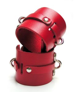 Kinklab Bondage Basics Ankle Cuffs - Red