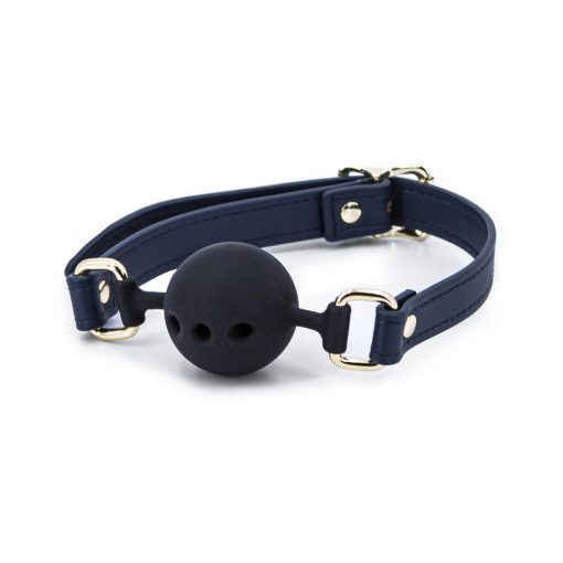 Bondage Couture Ball Gag Blue - Image 2