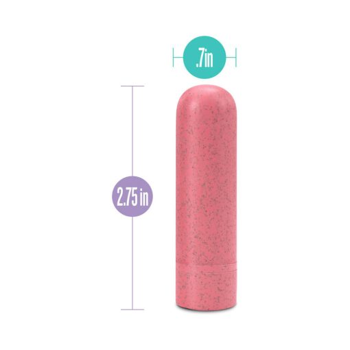 Gaia Eco Rechargeable Bullet Vibrator Coral - Image 5