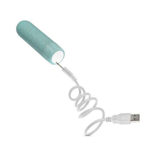 Gaia Eco Rechargeable Bullet Vibrator Aqua - Image 5