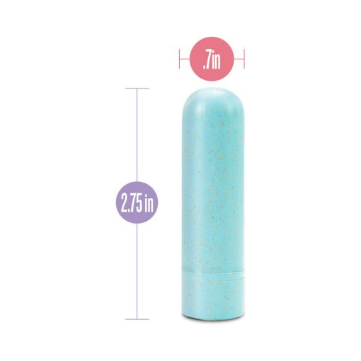 Gaia Eco Rechargeable Bullet Vibrator Aqua - Image 6