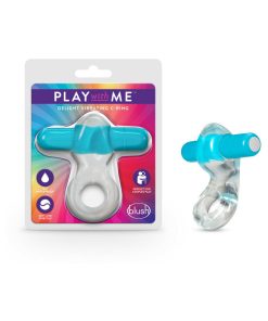 Play With Me Delight Vibrating C-Ring Blue