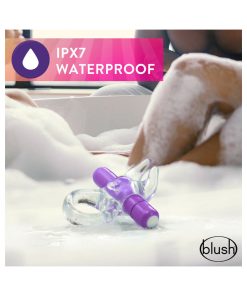 Play With Me Bull Vibrating C-Ring Purple