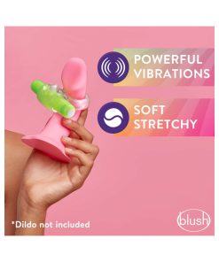 Play With Me Teaser Vibrating C-Ring Green