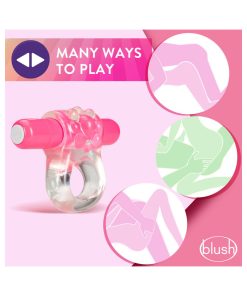 Play With Me Teaser Vibrating C-Ring Pink