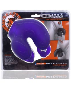 Oxballs Meatlocker Chastity Eggplant Ice
