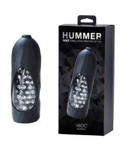 Vedo Hummer 2.0 Rechargeable Vibrating Sleeve Black Pearl