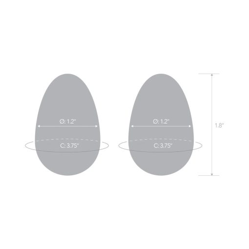 Glas 2-Piece Glass Yoni Egg Set - Image 7