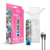 Prints Charming Buzzed Rechargeable 3.5" Bullet - Stoner Chick - Blue