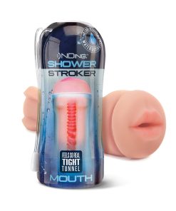 Happy Ending Self-Lubricating Shower Stroker - Mouth