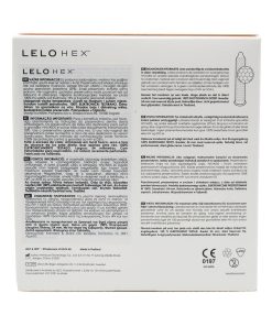 Lelo Hex Original Lubricated Latex Condoms 36-Pack