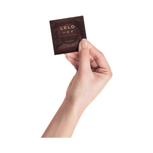 Lelo Hex Respect Xl Lubricated Latex Condoms 12-Pack - Image 4