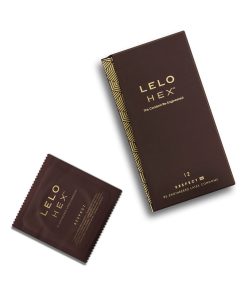 Lelo Hex Respect Xl Lubricated Latex Condoms 12-Pack