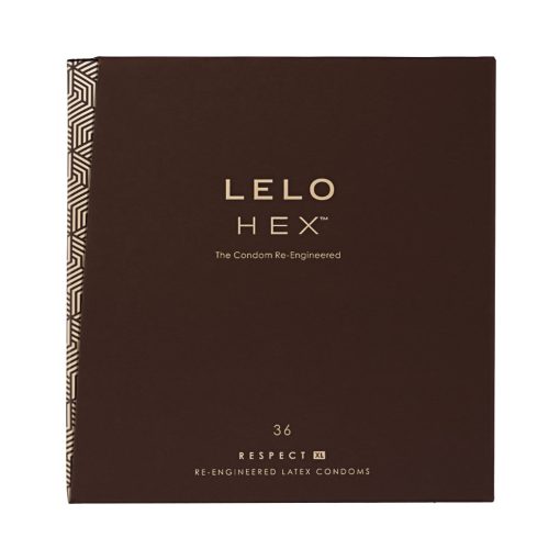 Lelo Hex Respect Xl Lubricated Latex Condoms 36-Pack