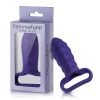 Femmefunn Versa P Sleeve Textured Silicone Bullet Sheath Dark Purple