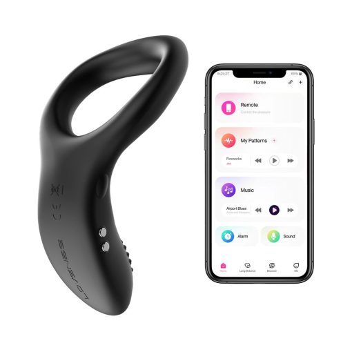 Lovense Diamo Bluetooth Remote-Controlled Vibrating Cockring - Image 4