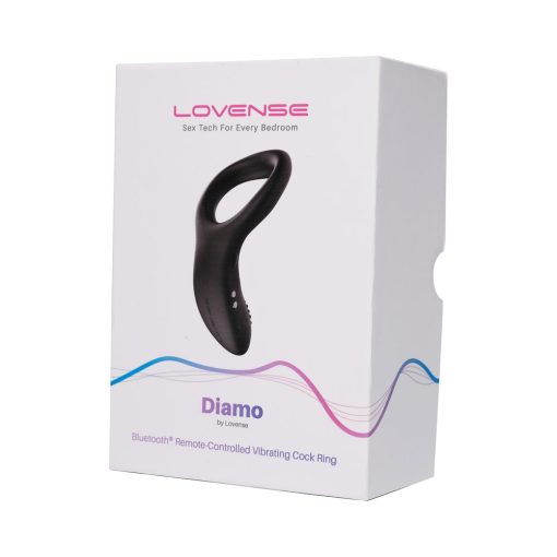 Lovense Diamo Bluetooth Remote-Controlled Vibrating Cockring - Image 7