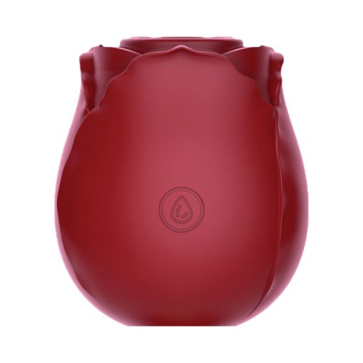 inBloom Rosales Rose-Shaped Sucking Vibrator Red - Image 4