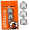 Oxballs Adjustfit Insert 3-Pack Clear