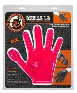 Oxballs Finger Fuck Glove Hot Pink