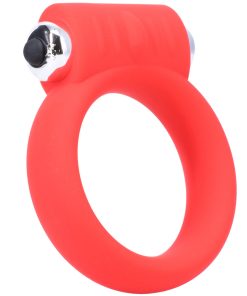 Tantus Vibrating C-Ring 2 In. Red