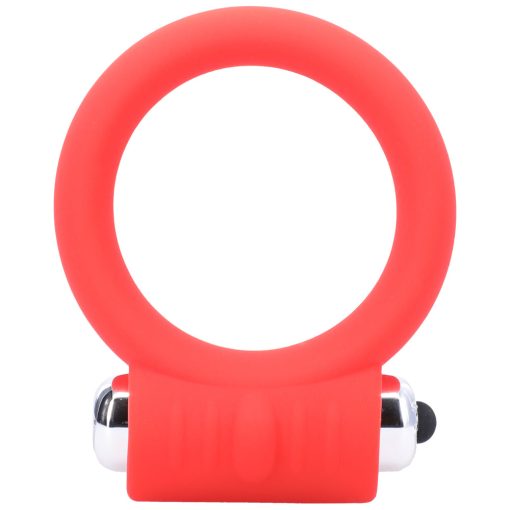 Tantus Vibrating C-Ring 2 In. Red - Image 2