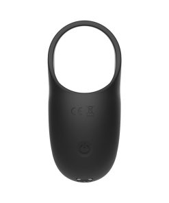 Zero Tolerance Vibrating Ball Cradle Rechargeable Remote-Controlled Silicone Cockring Black