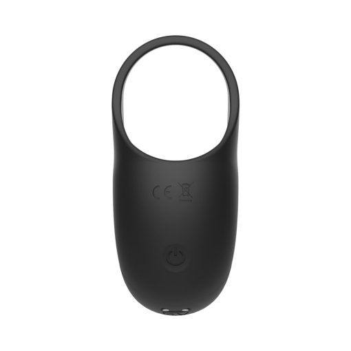 Zero Tolerance Vibrating Ball Cradle Rechargeable Remote-Controlled Silicone Cockring Black - Image 10