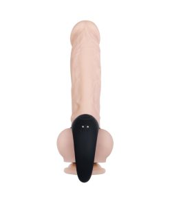Zero Tolerance Vibrating Ball Cradle Rechargeable Remote-Controlled Silicone Cockring Black