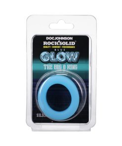 Rock Solid Sila-Flex Glow-In-The-Dark Big O C-Ring Blue