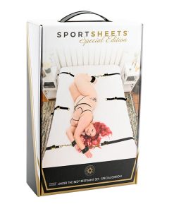 Sportsheets Special Edition Under The Bed Restraint Set Black